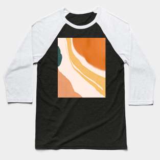 Abstract Lines Baseball T-Shirt